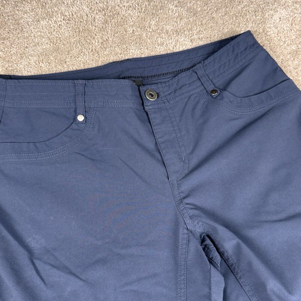 Kuhl Women’s Capri Pants Legendary Trek Hiking Outdoor Style Size 8 Regular Blue